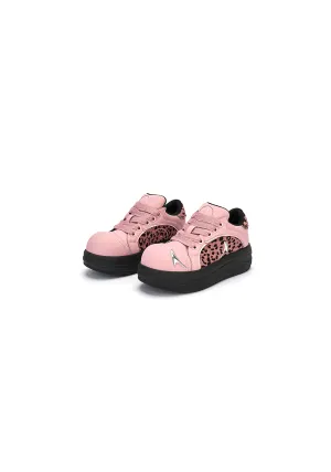 SMILEY丨Leopard Print Patchwork Series-Pink