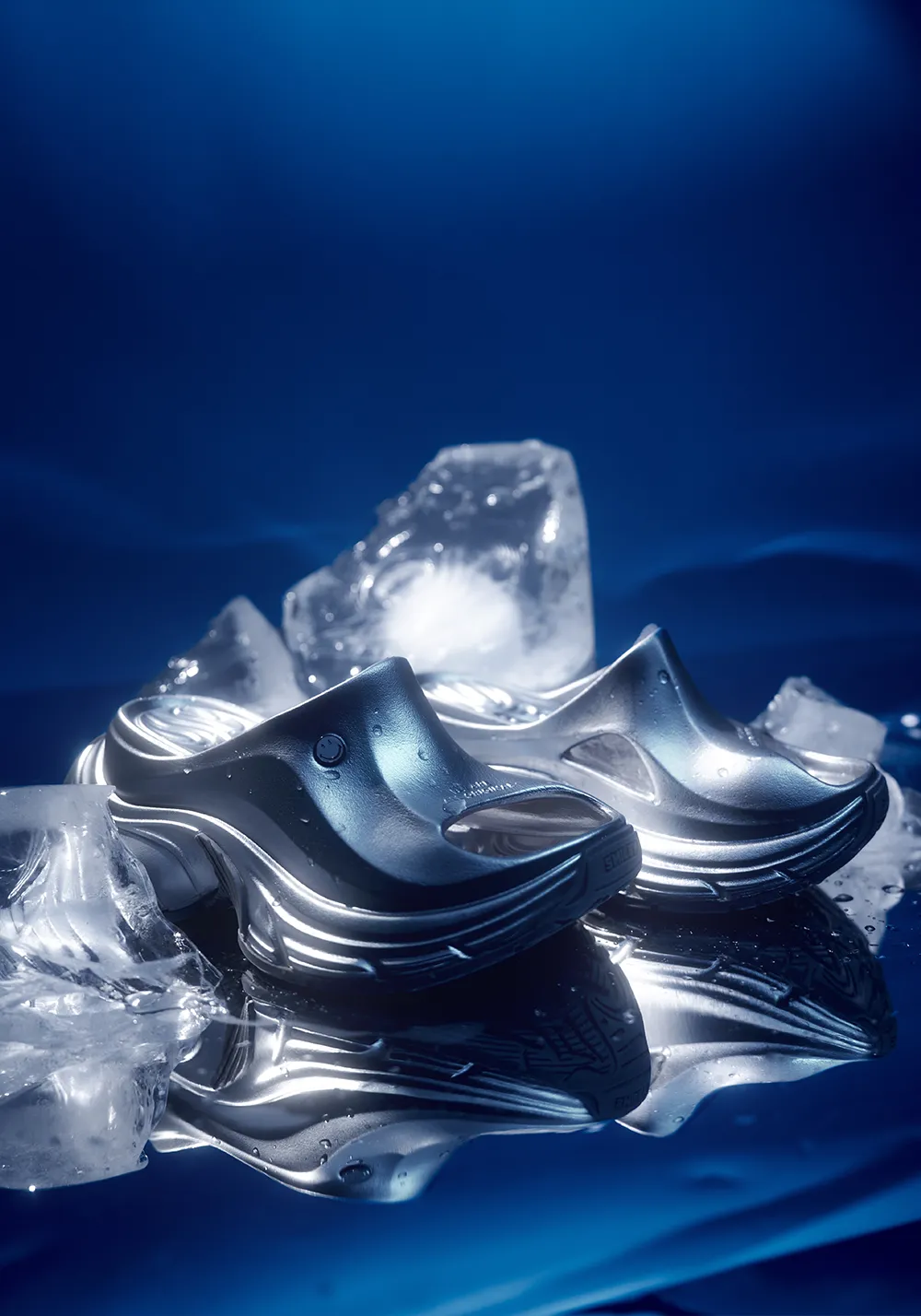 SMILEY丨Starfish Series Slippers-Silver