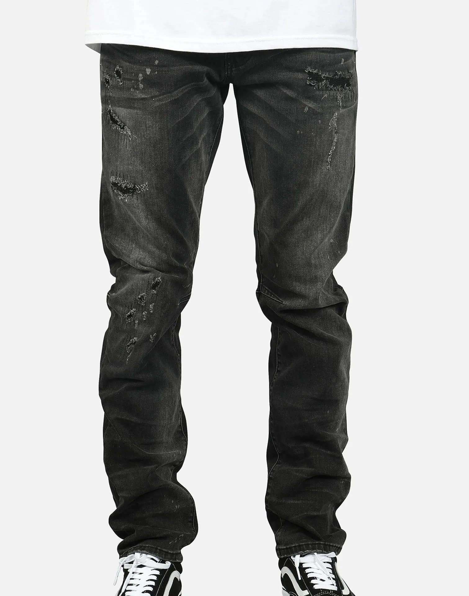 Smoke Rise DISTRESSED SLIM FIT DENIM
