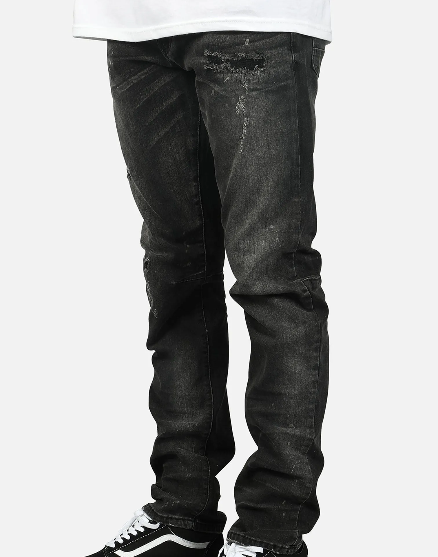 Smoke Rise DISTRESSED SLIM FIT DENIM