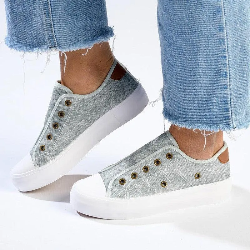 Soft Style by Hush Puppies Forest Slip Sneaker - Light Sage