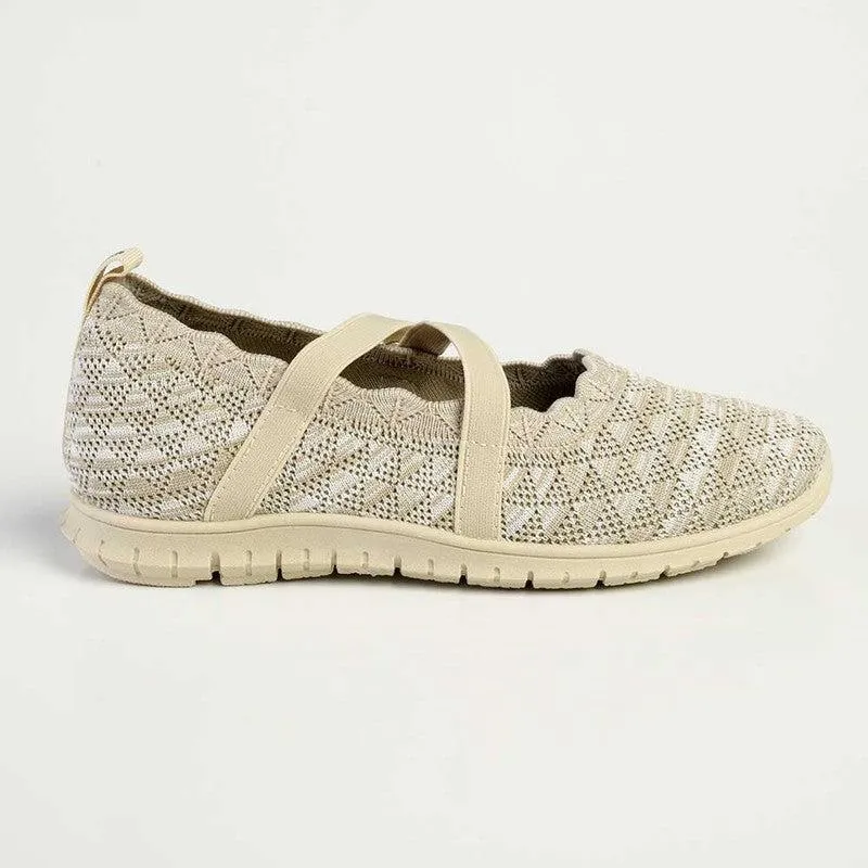 Soft Style by Hush Puppies Nalini Melange Sneaker - Wheat