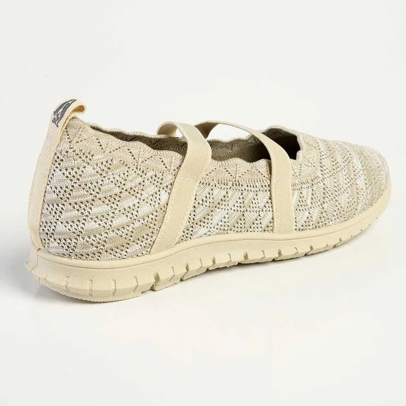 Soft Style by Hush Puppies Nalini Melange Sneaker - Wheat