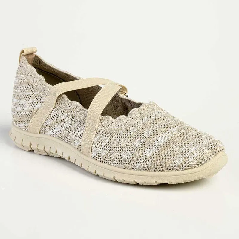 Soft Style by Hush Puppies Nalini Melange Sneaker - Wheat