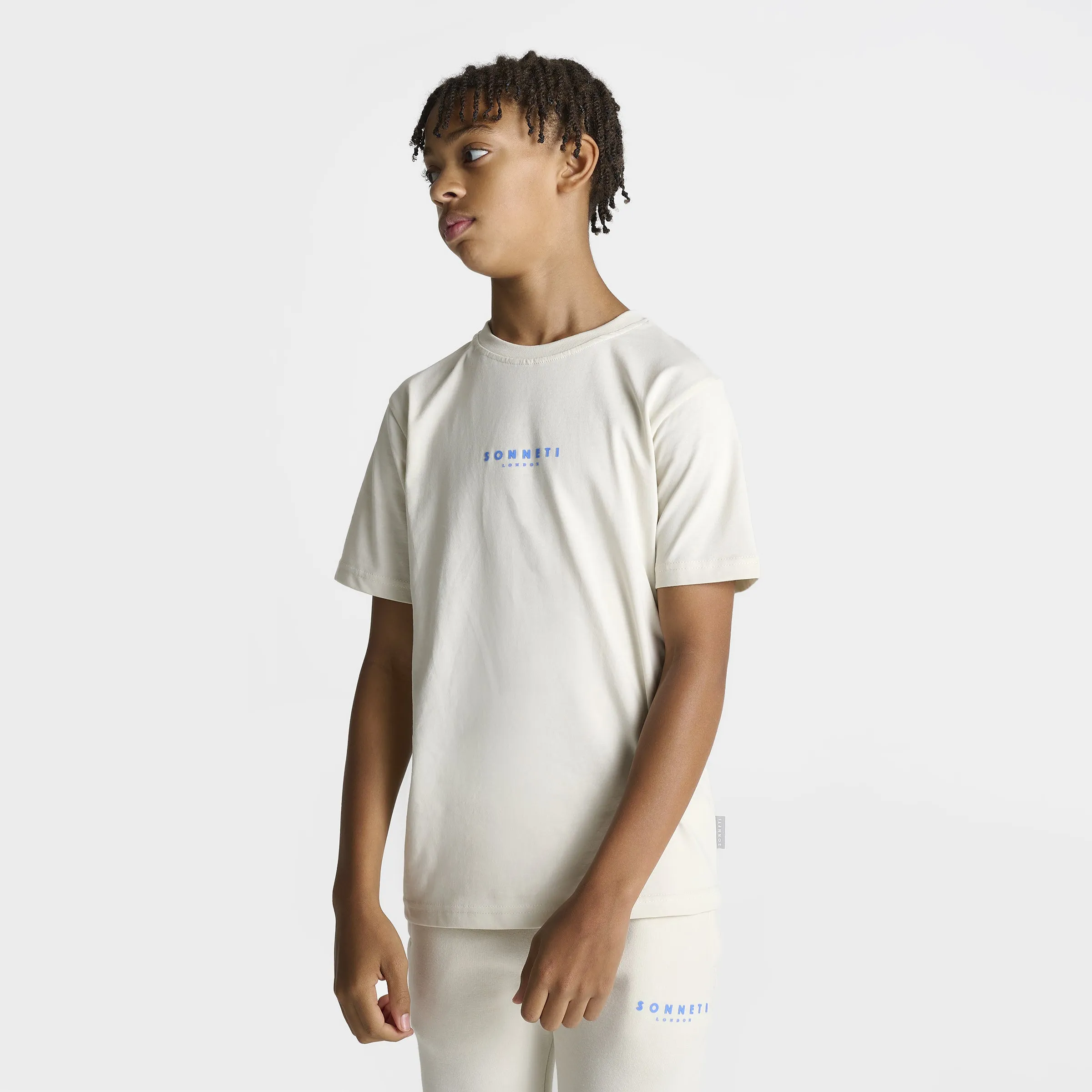 Sonneti Junior Boys' London T-Shirt / Vaporous Gray