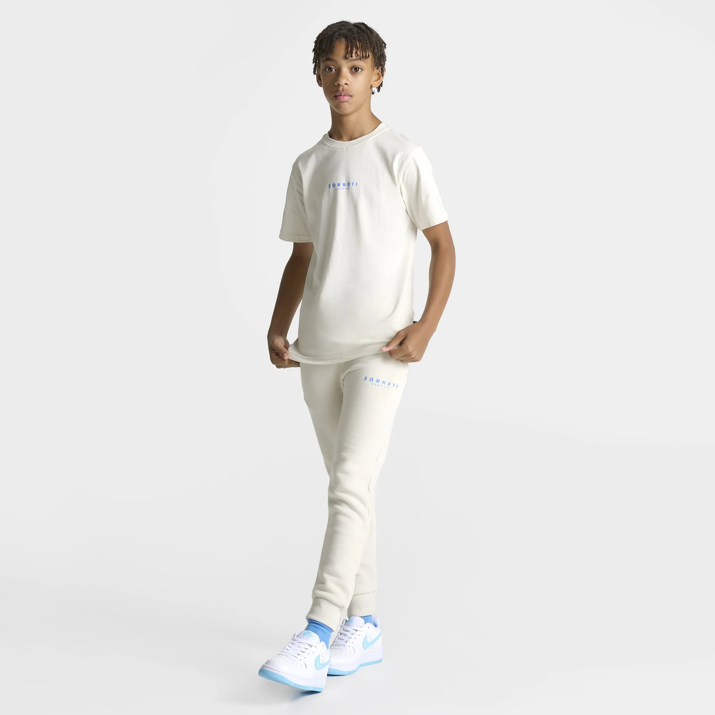 Sonneti Junior Boys' London T-Shirt / Vaporous Gray