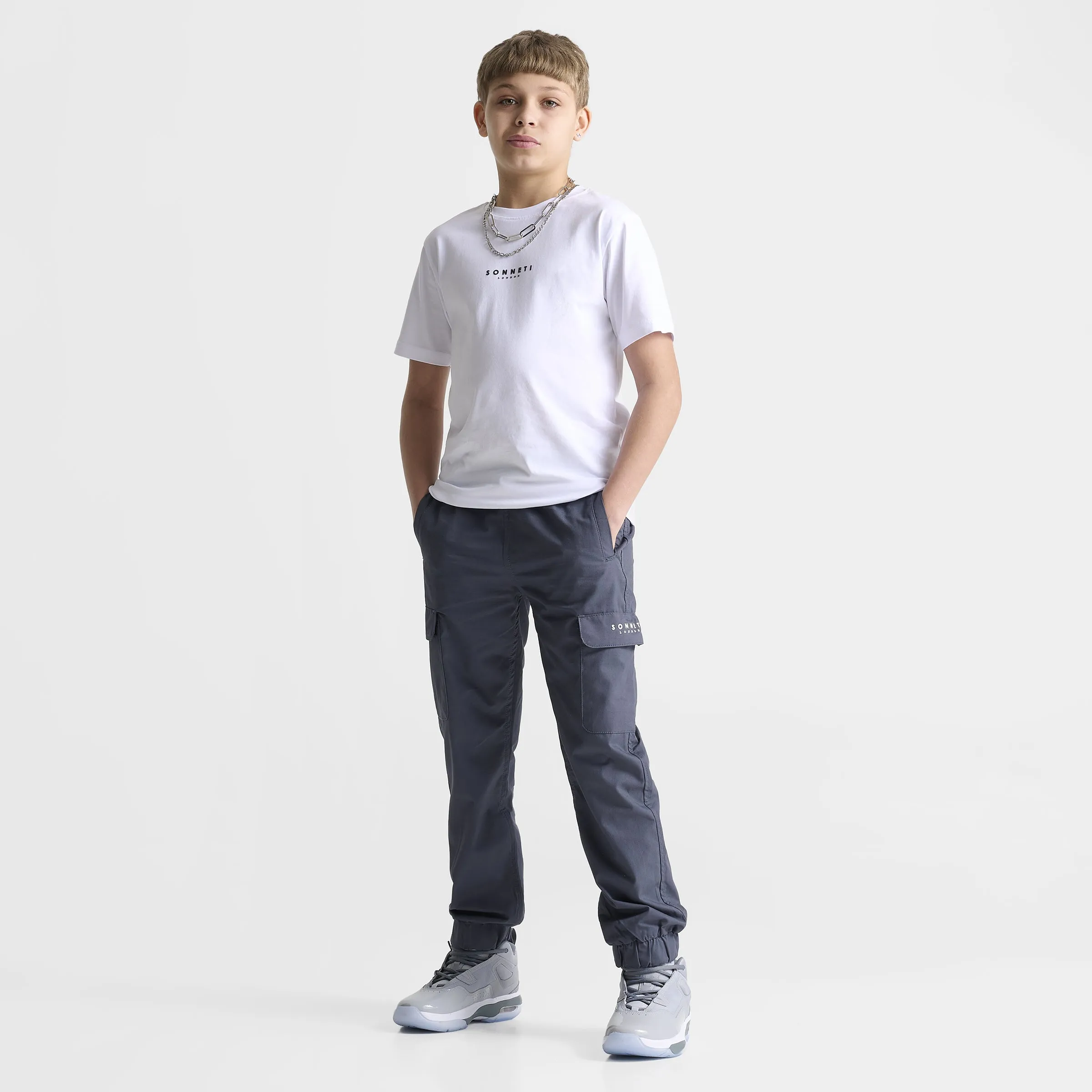 Sonneti Junior Boys' London T-Shirt / White