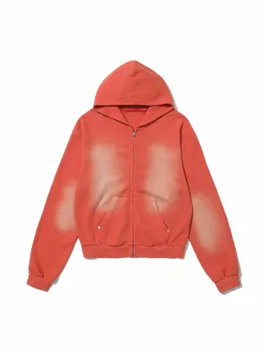 Spray-Dyed Waffle Knit Sweatshirt