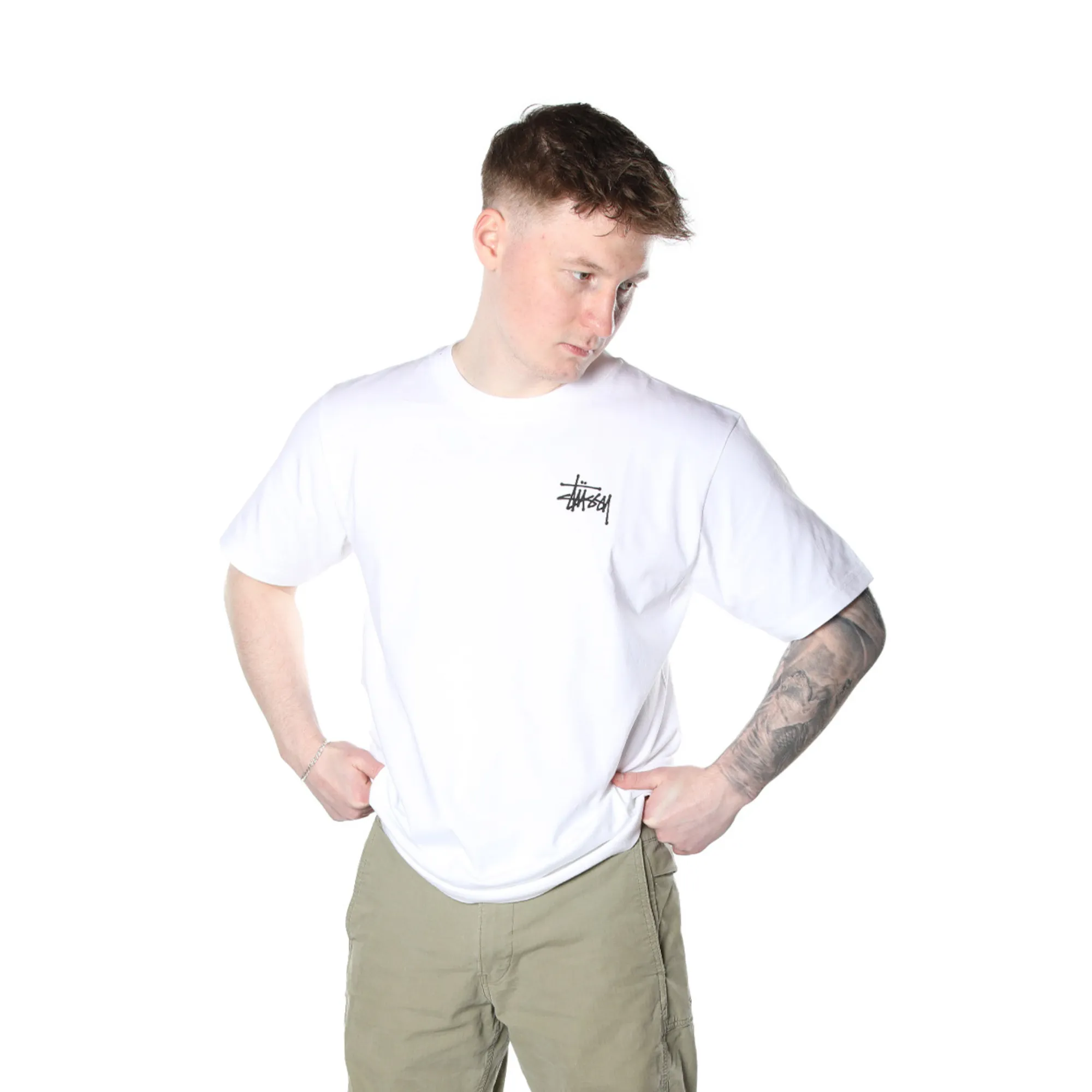 Stüssy Melted T-shirt White