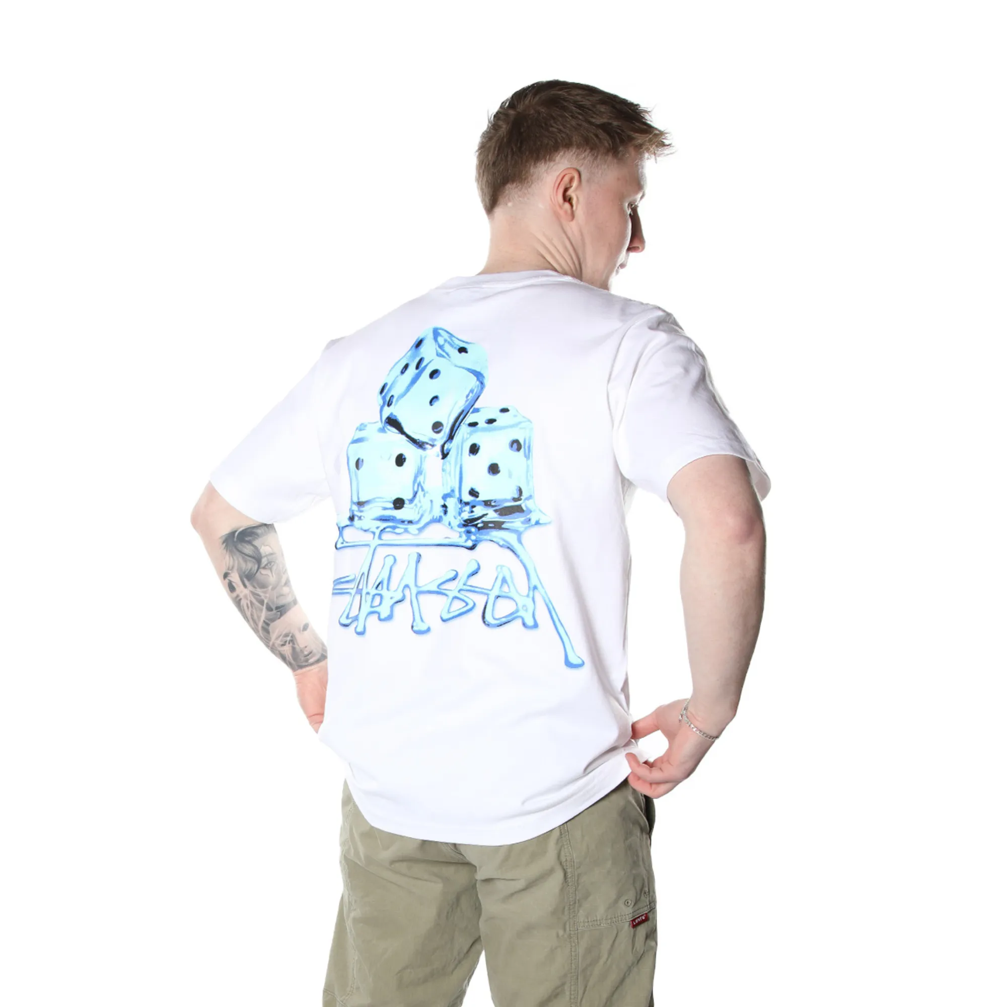 Stüssy Melted T-shirt White