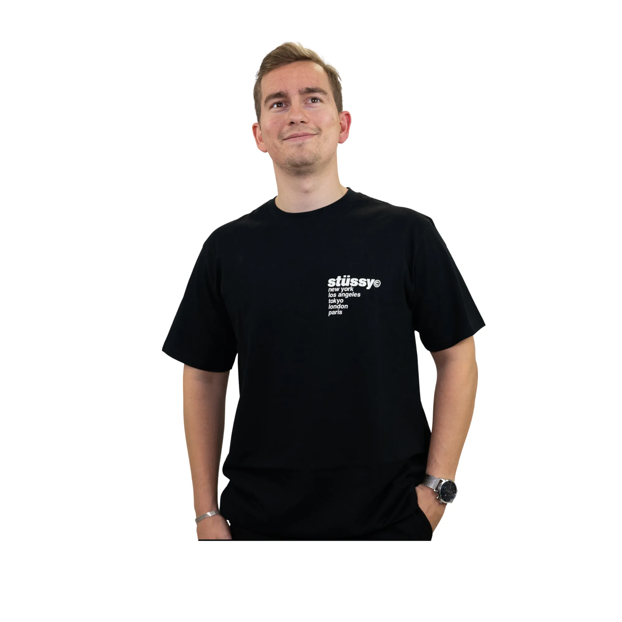 Stüssy Strawberry T-shirt Black