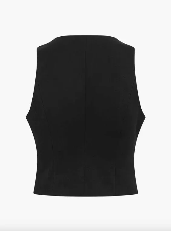 The Favorite Vest Black