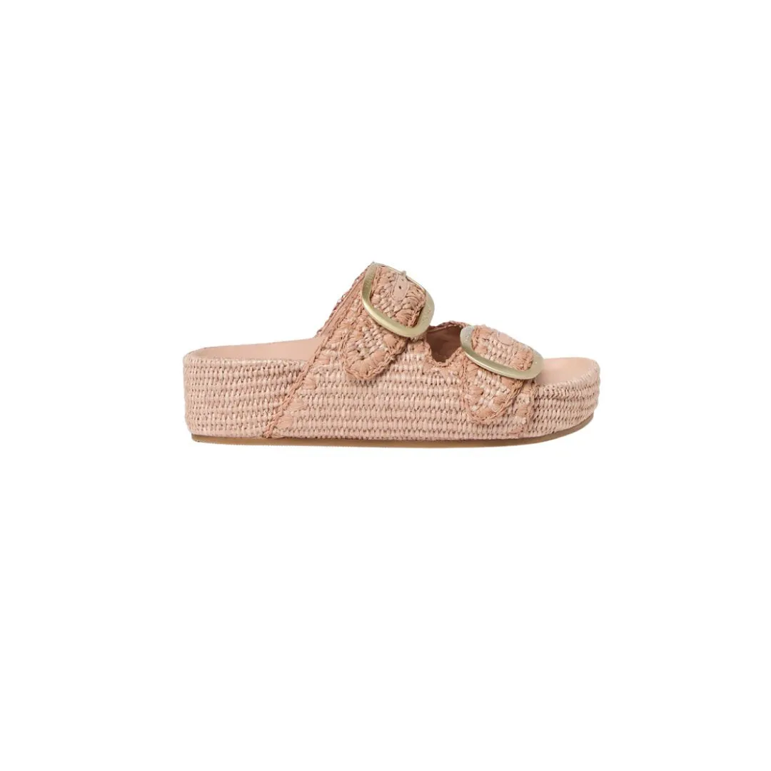 Theo Two Band Sandal Blush