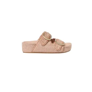 Theo Two Band Sandal Blush