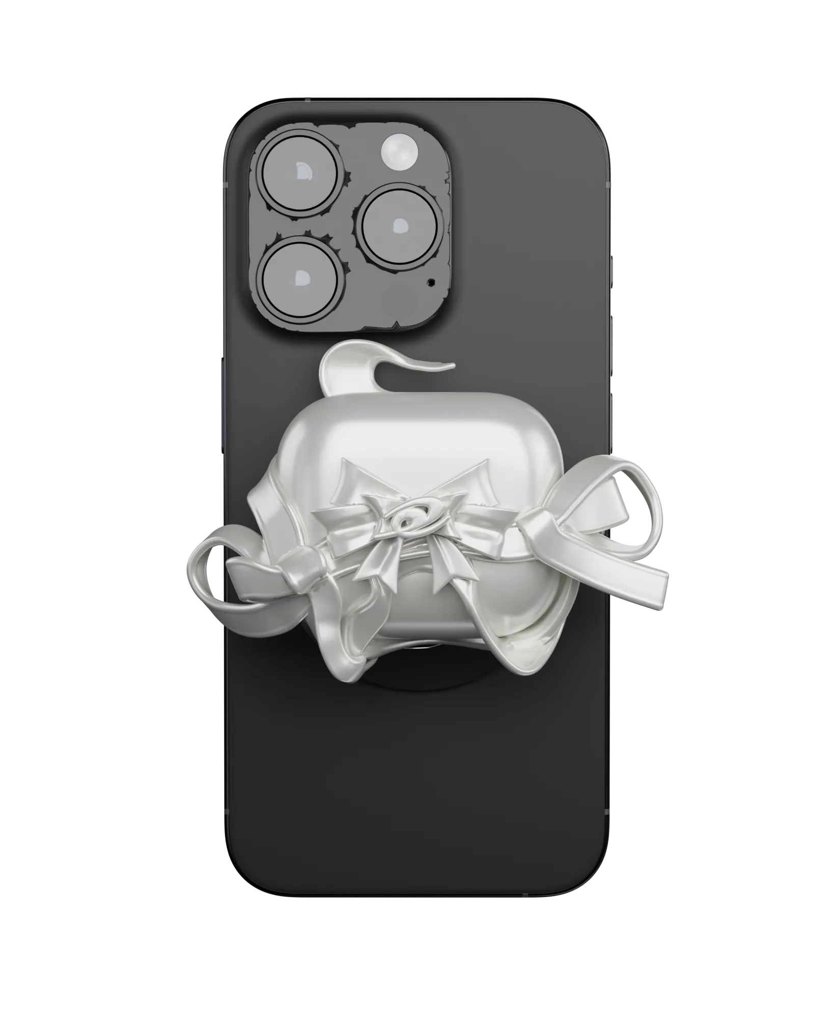 TORNADOSONG丨AirPods Phone Magnetic Case -Bow