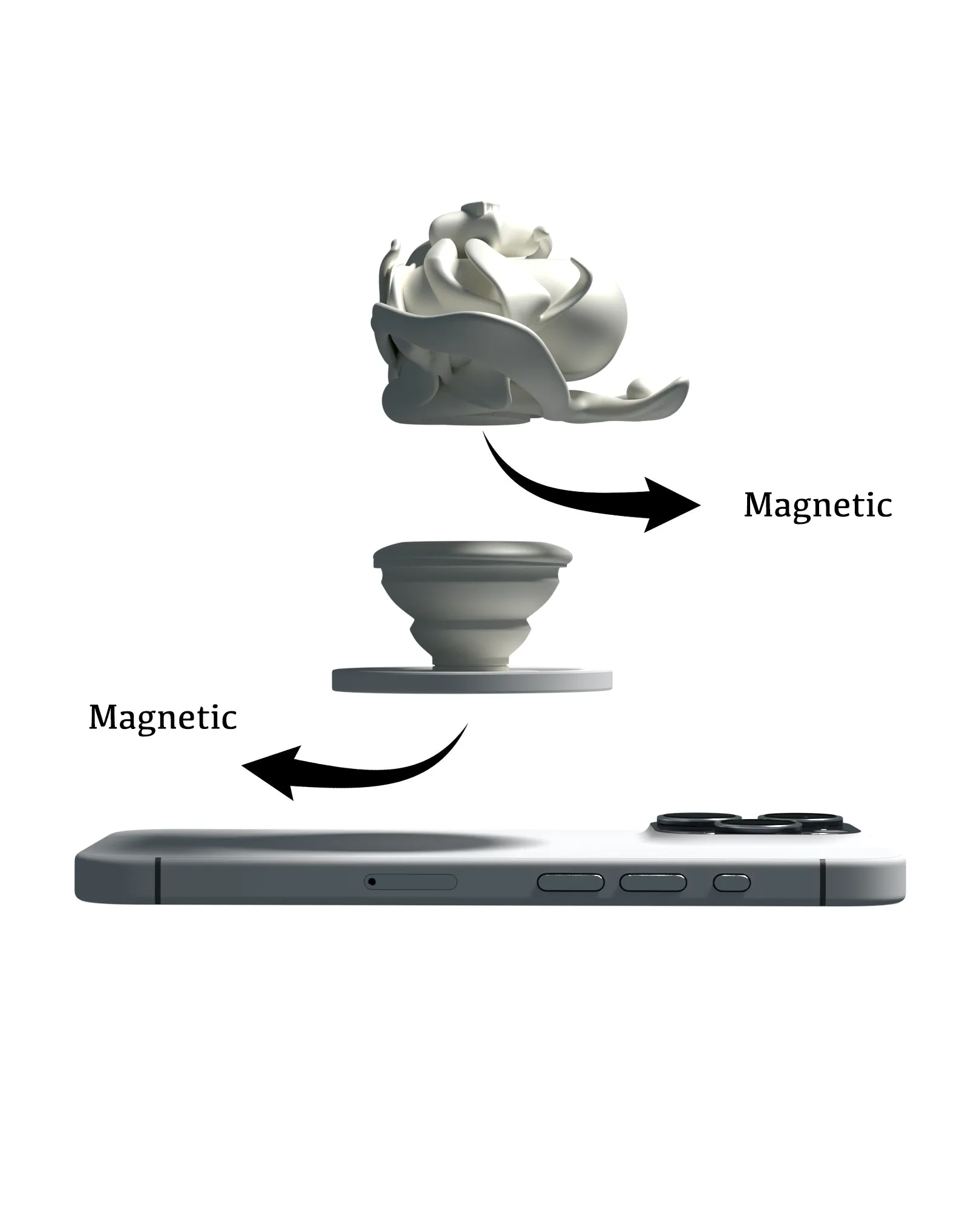 TORNADOSONG丨AirPods Phone Magnetic Case - Star