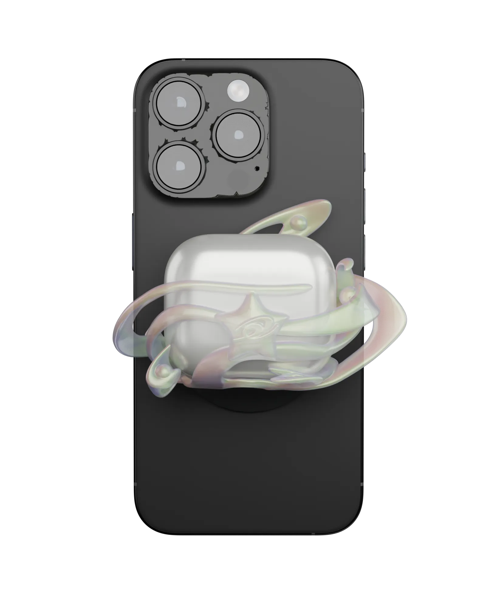 TORNADOSONG丨AirPods Phone Magnetic Case - Star