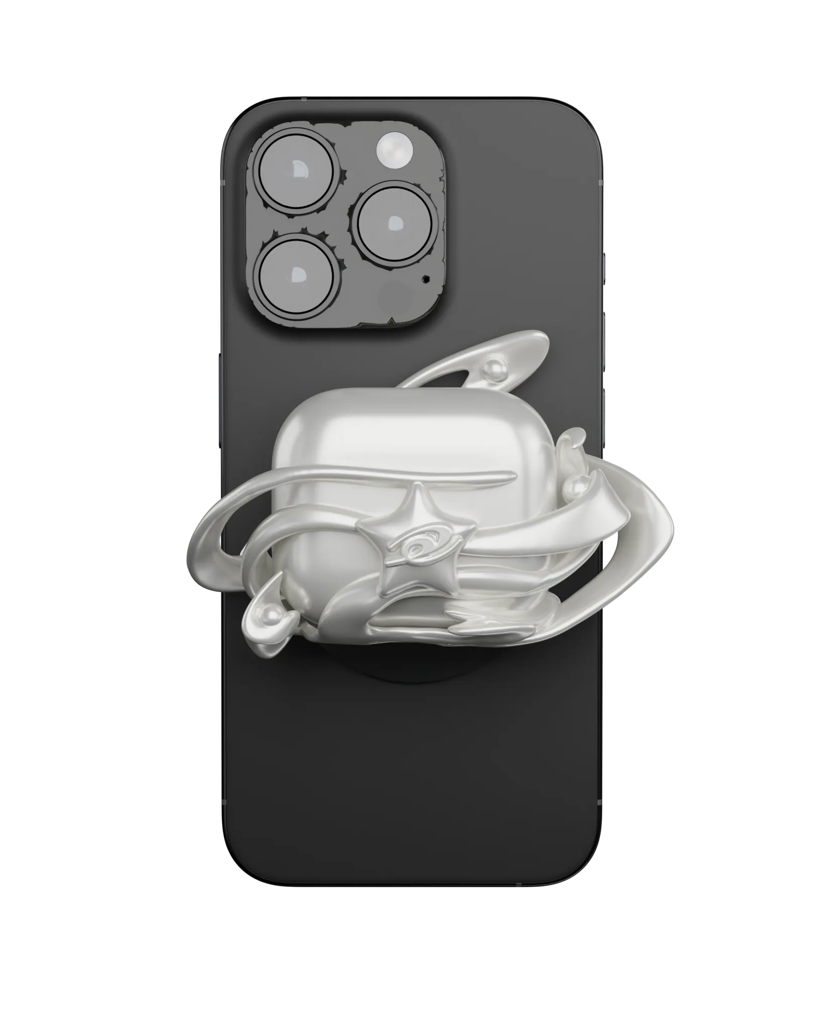 TORNADOSONG丨AirPods Phone Magnetic Case - Star