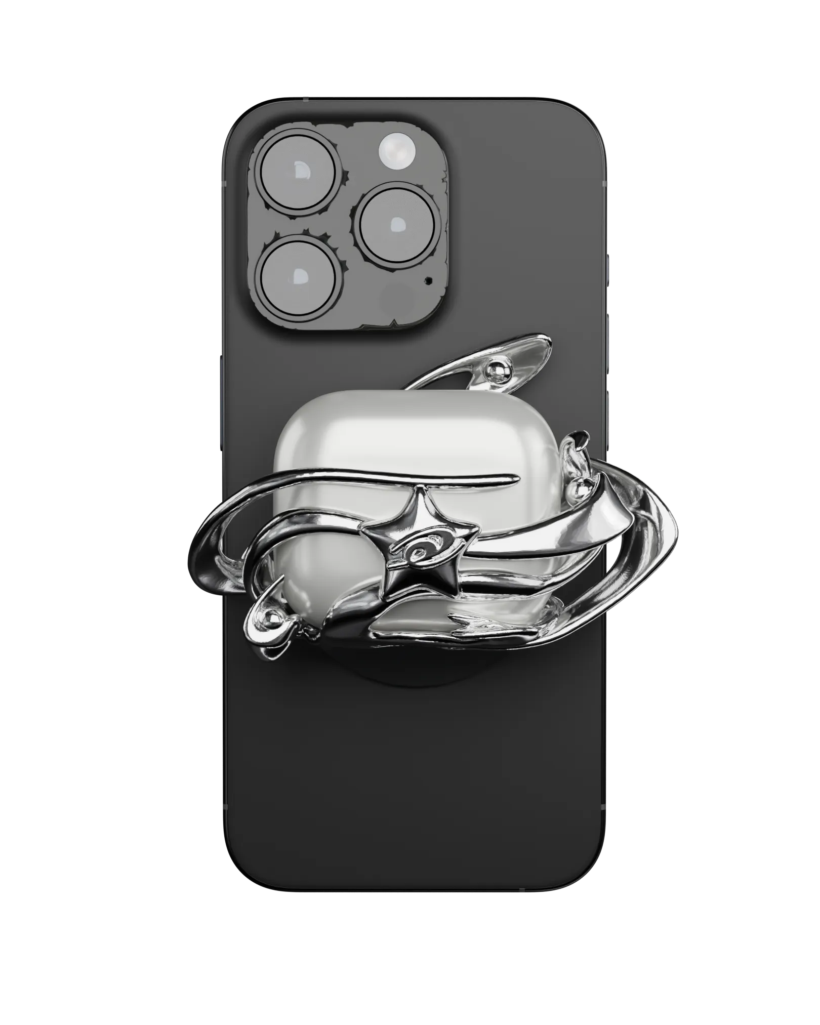 TORNADOSONG丨AirPods Phone Magnetic Case - Star