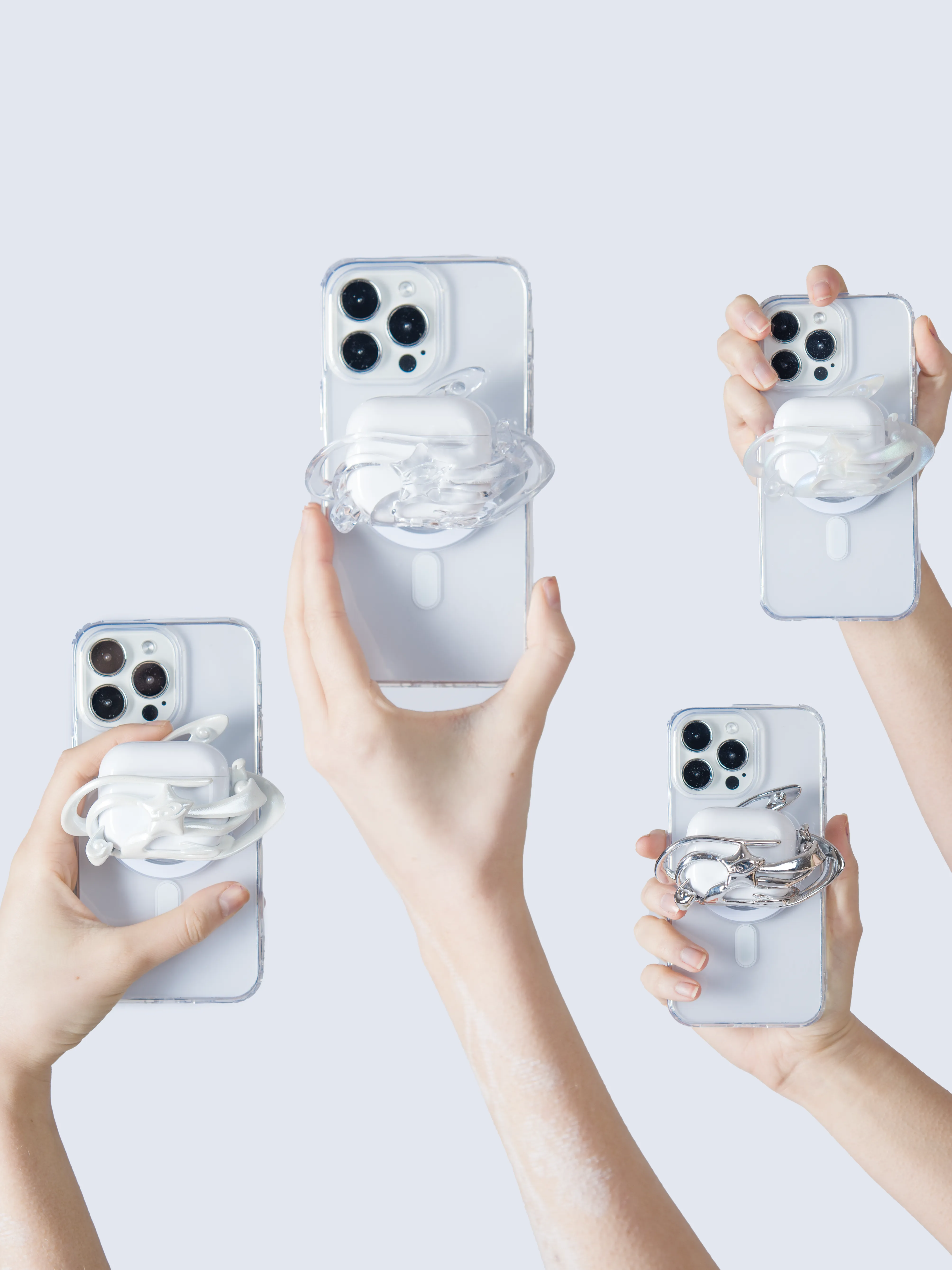 TORNADOSONG丨AirPods Phone Magnetic Case - Star