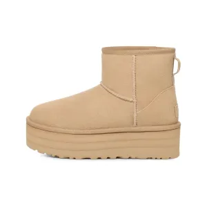 UGG Classic Mini Platform Boot Mustard Seed (W)