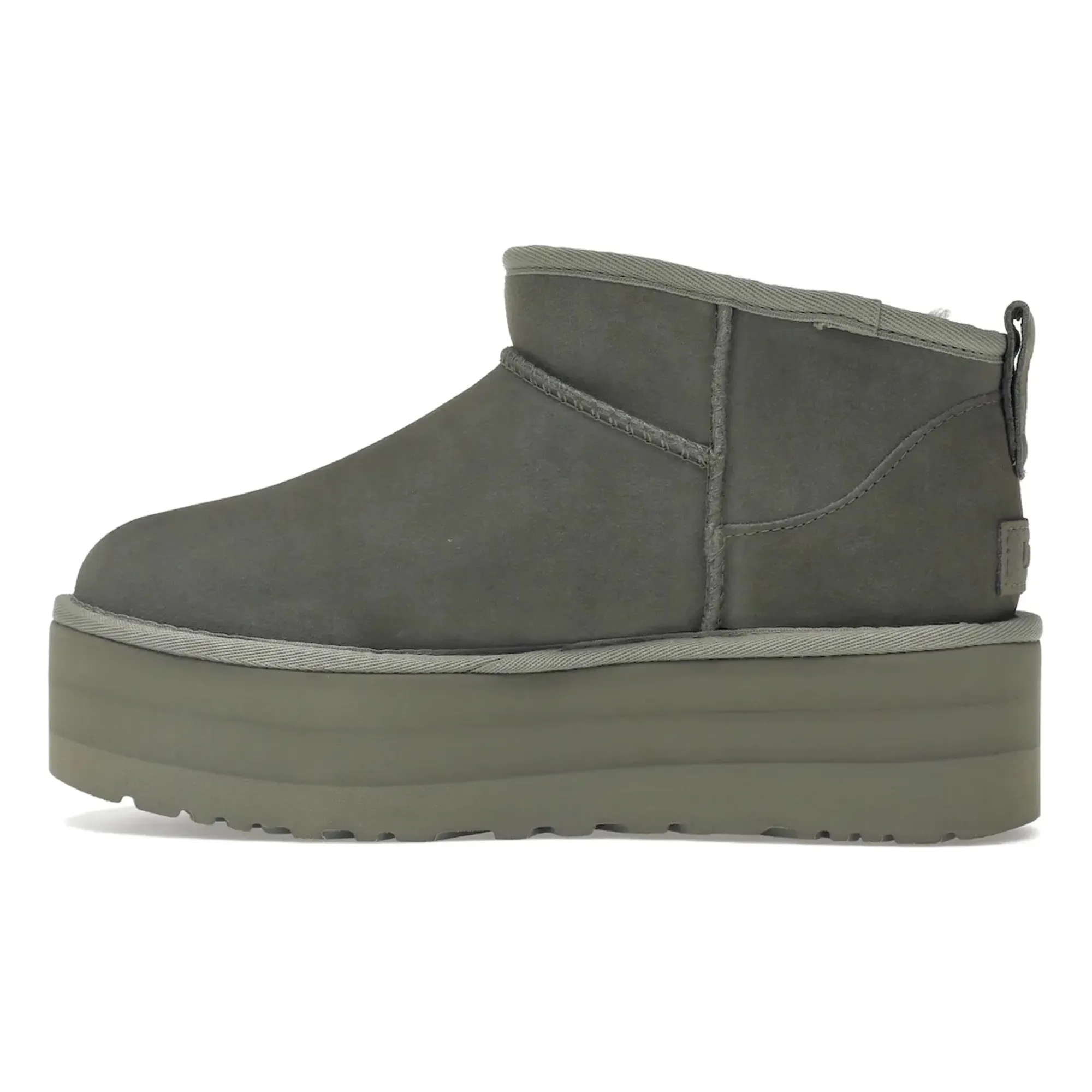 UGG Classic Ultra Mini Platform Boot Moss Green (W)