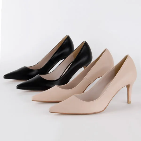 *UK size 1 - DUOMO - black, 5cm heels