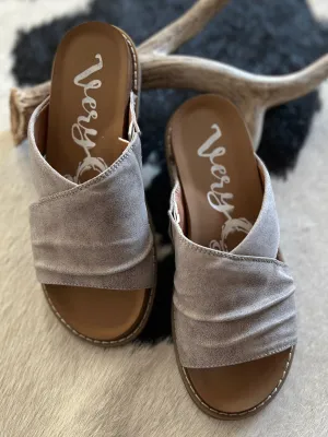 Very G Jolene Grey Sandals