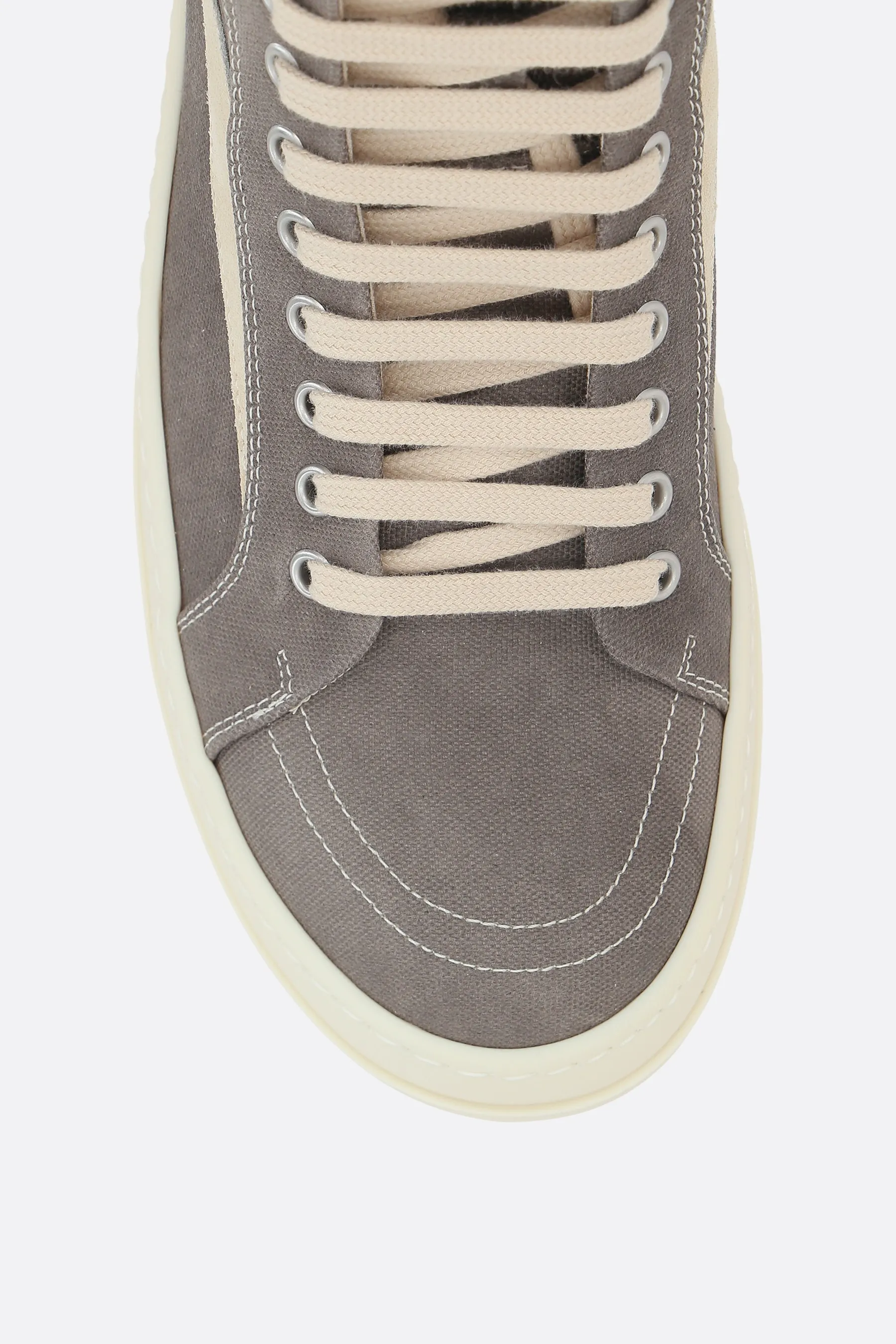 Vintage high-top sneakers in canvas
