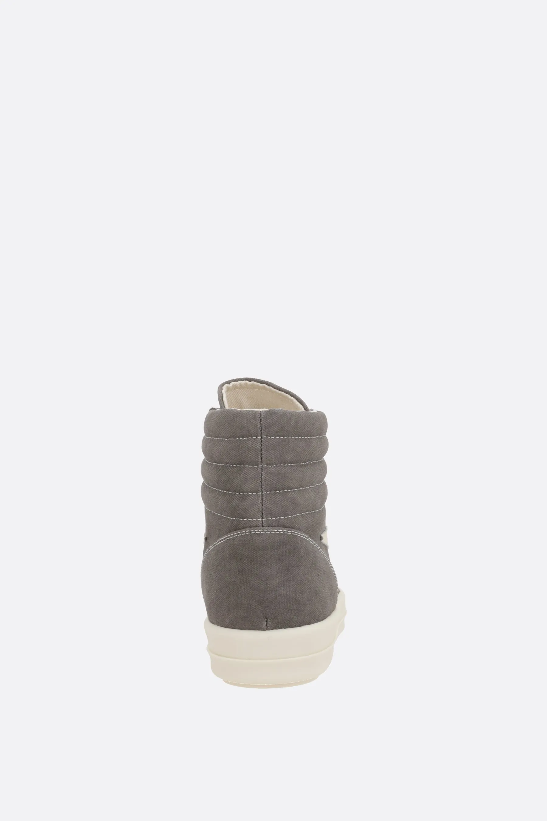 Vintage high-top sneakers in canvas