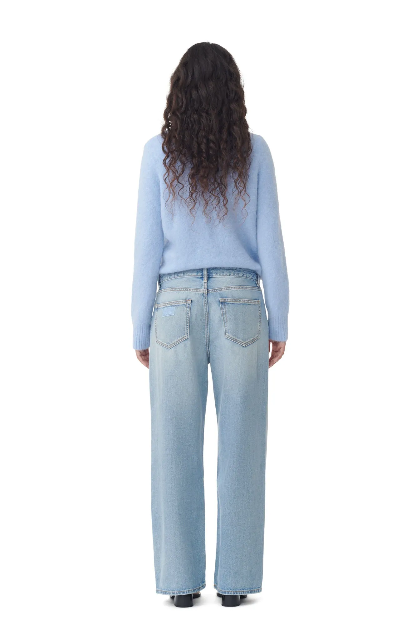 Vintage Izey Jeans - Light Blue Denim