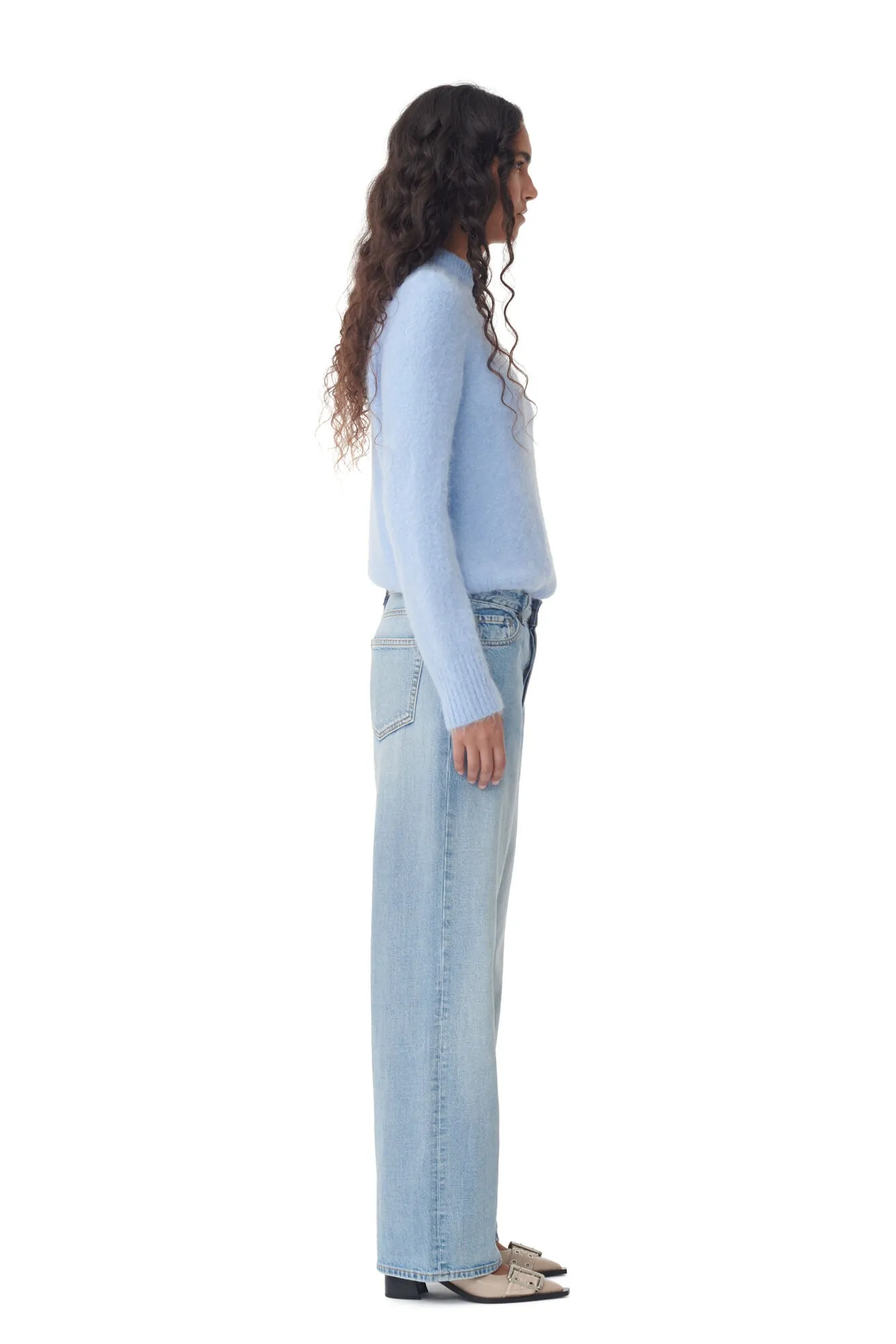 Vintage Izey Jeans - Light Blue Denim