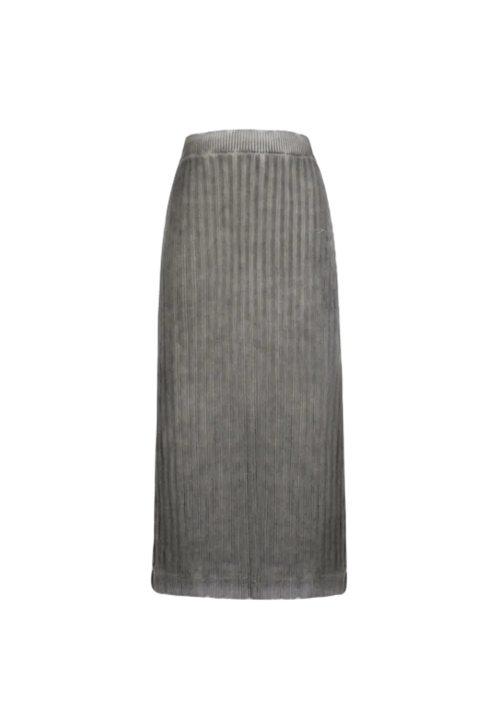 Washed Cotton Woven Maxi Skirt