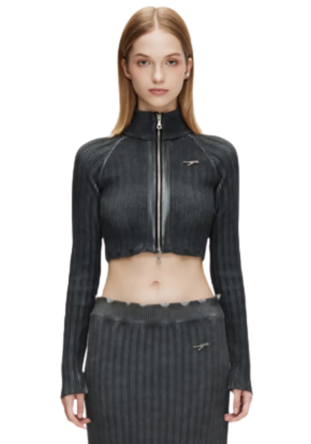 Washed Woven Short Cotton Jacket