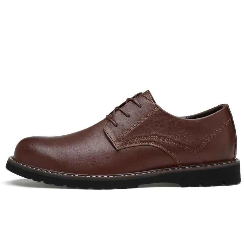 West Louis™ Business Men's Breathable Flat Oxford Shoes