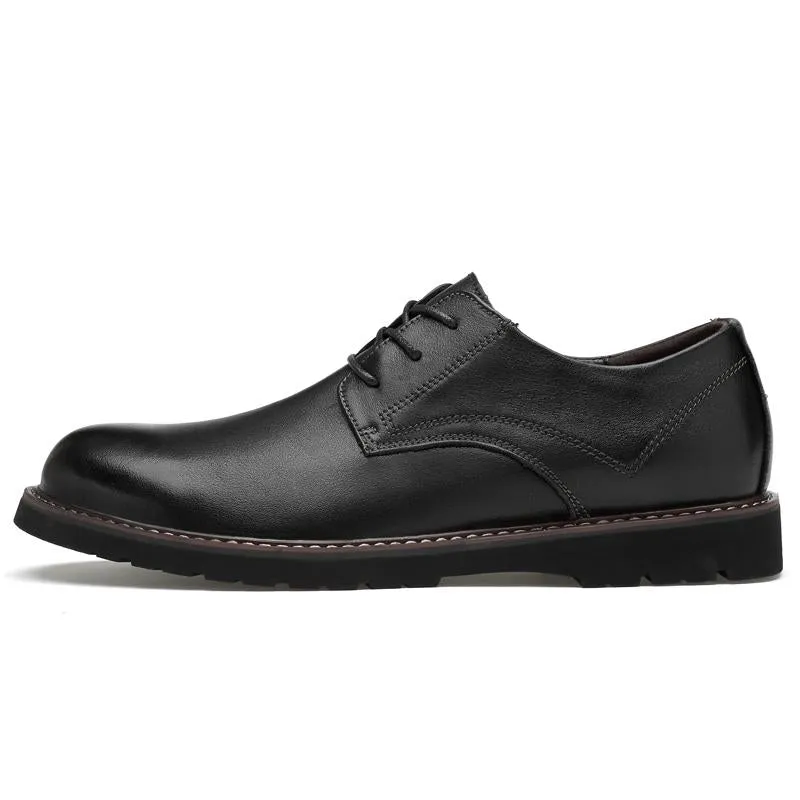 West Louis™ Business Men's Breathable Flat Oxford Shoes