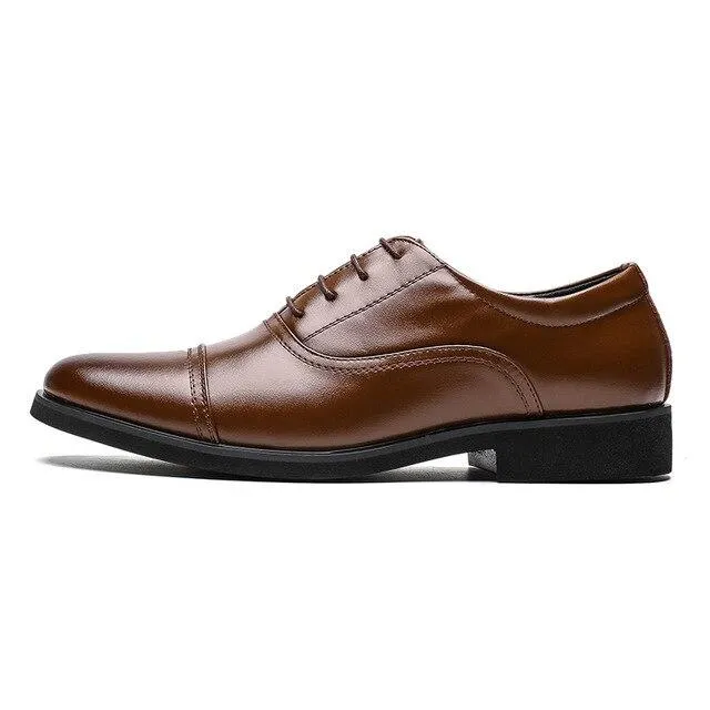 West Louis™ Casual Business Leather Oxford