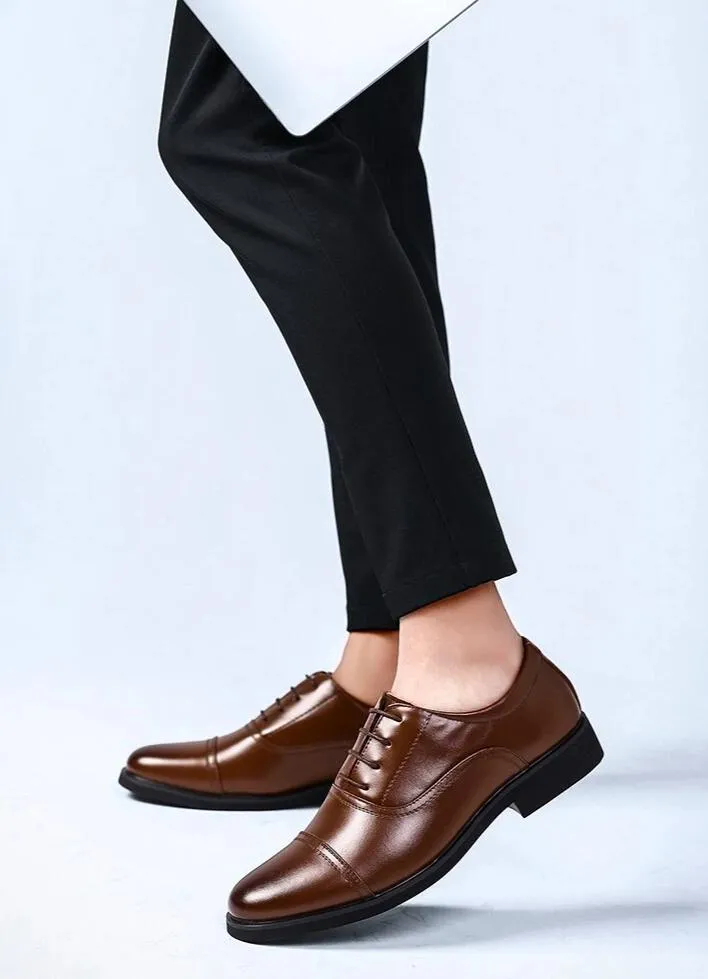 West Louis™ Casual Business Leather Oxford