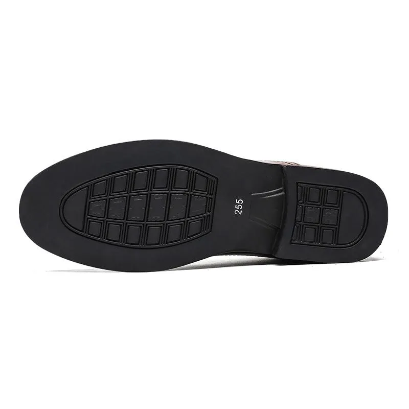 West Louis™ Casual Business Leather Oxford