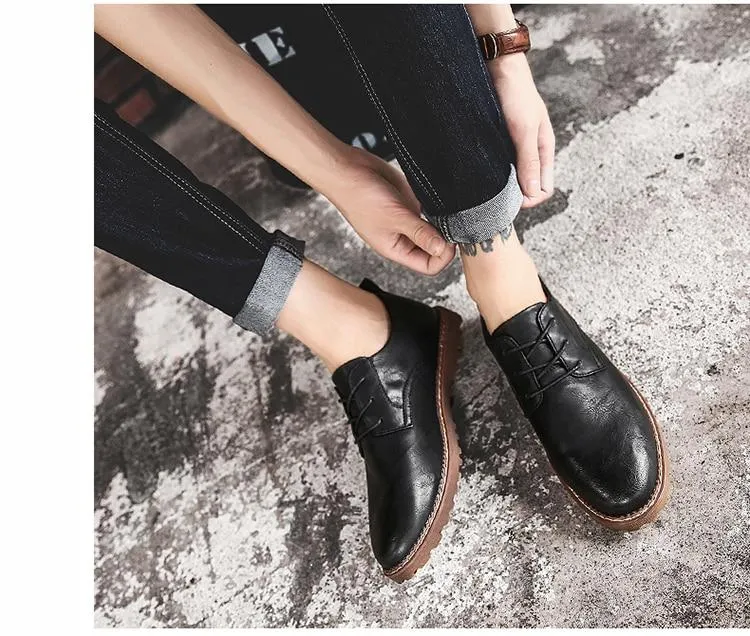 West Louis™ Designer Flats Male Casual Shoes