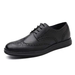 West Louis™ Genuine Leather Handmade Business Dress Shoes