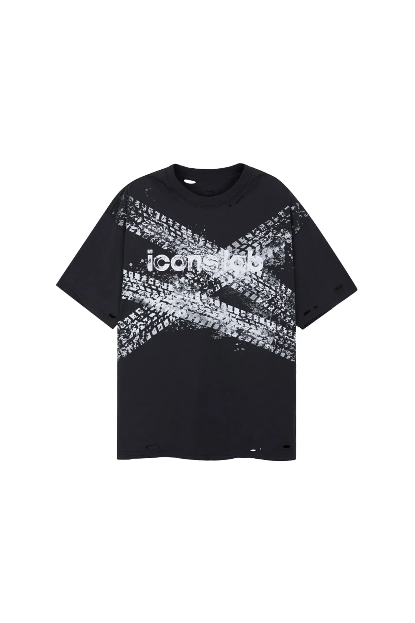 Wheel Gradient Destruction T-shirt