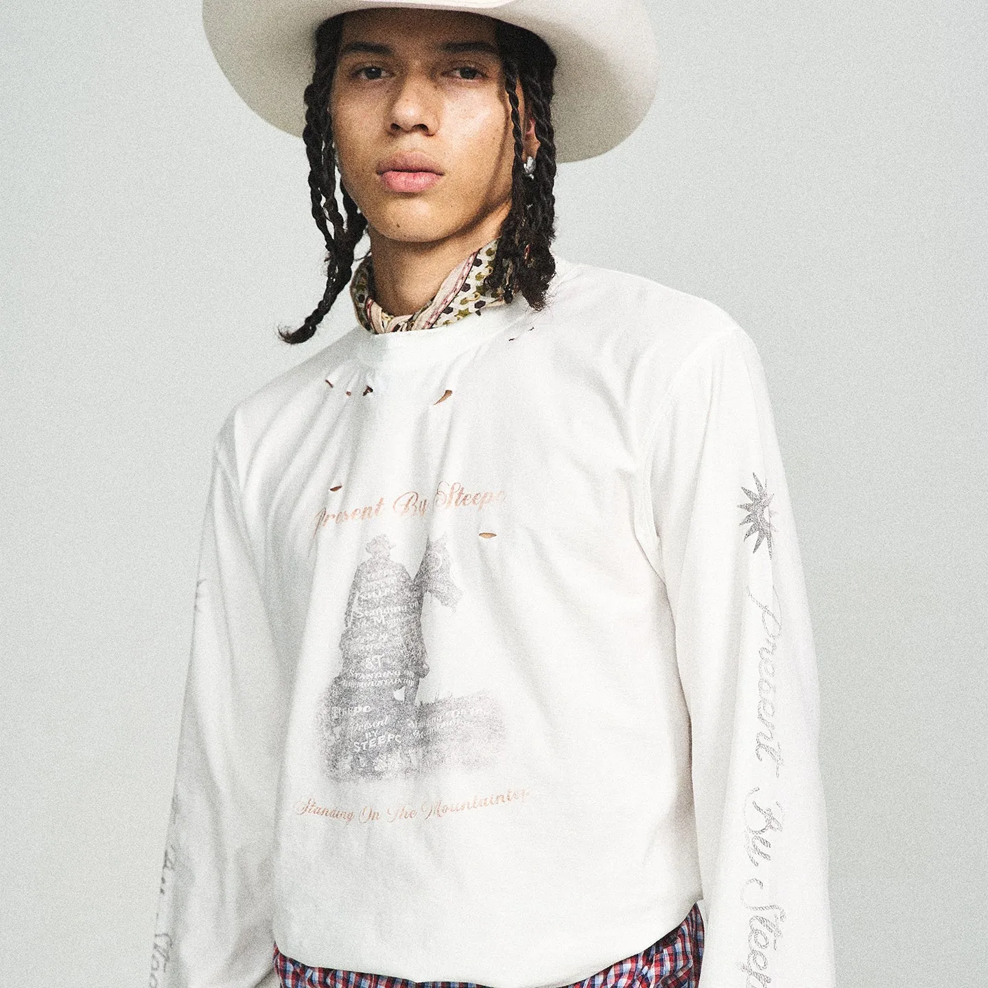 Wilderness Print Vintage Tee