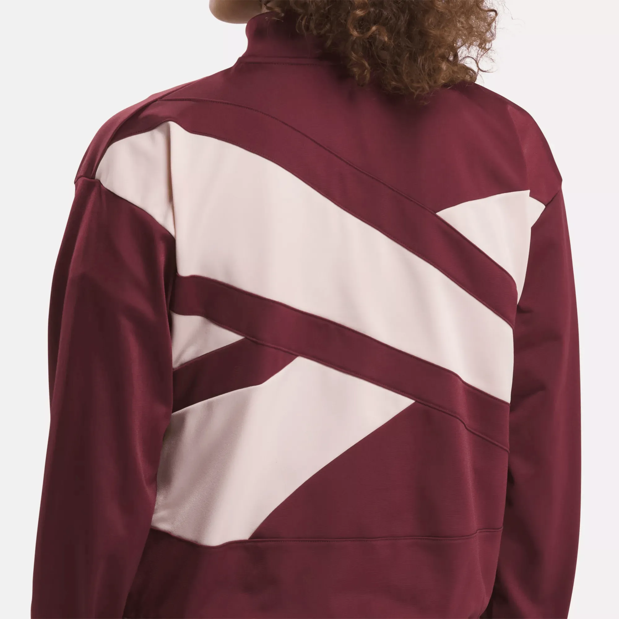 Women's Reebok Identity Back Vector Tricot Track Jacket