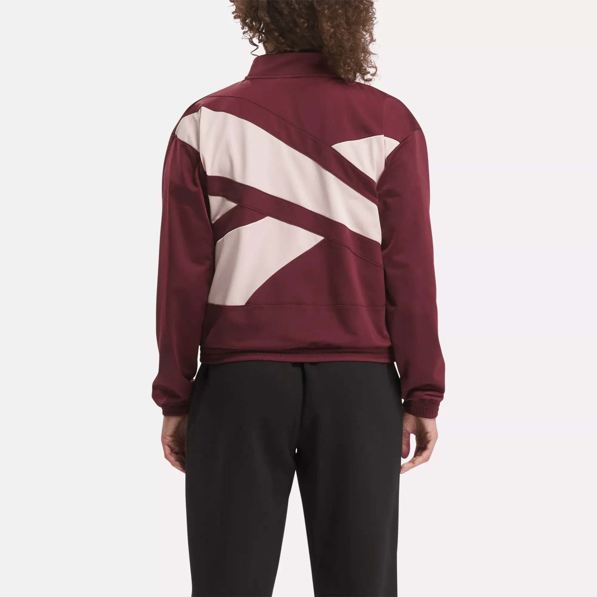 Women's Reebok Identity Back Vector Tricot Track Jacket