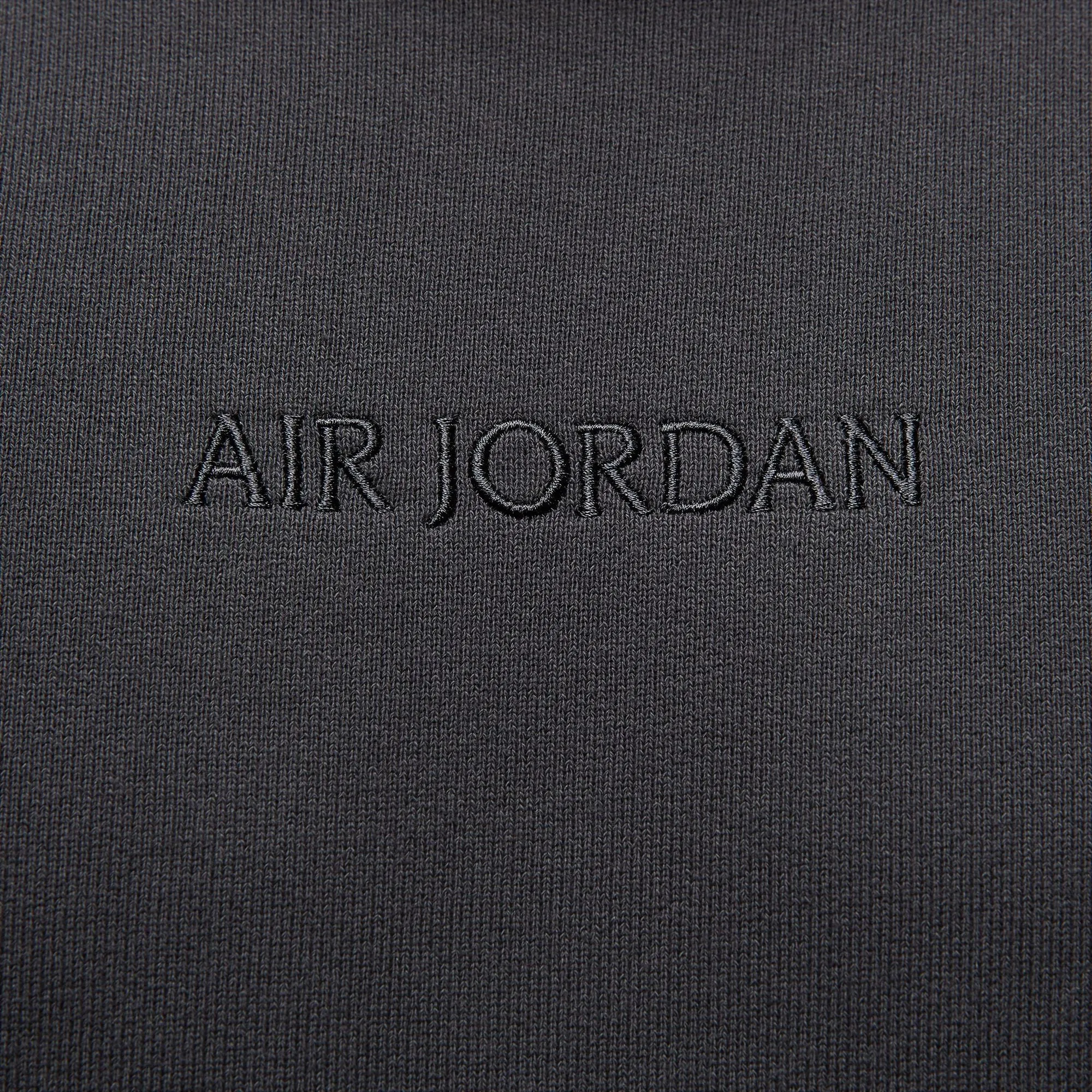 WORDMARK FLEECE CREWNECK OFF NOIR