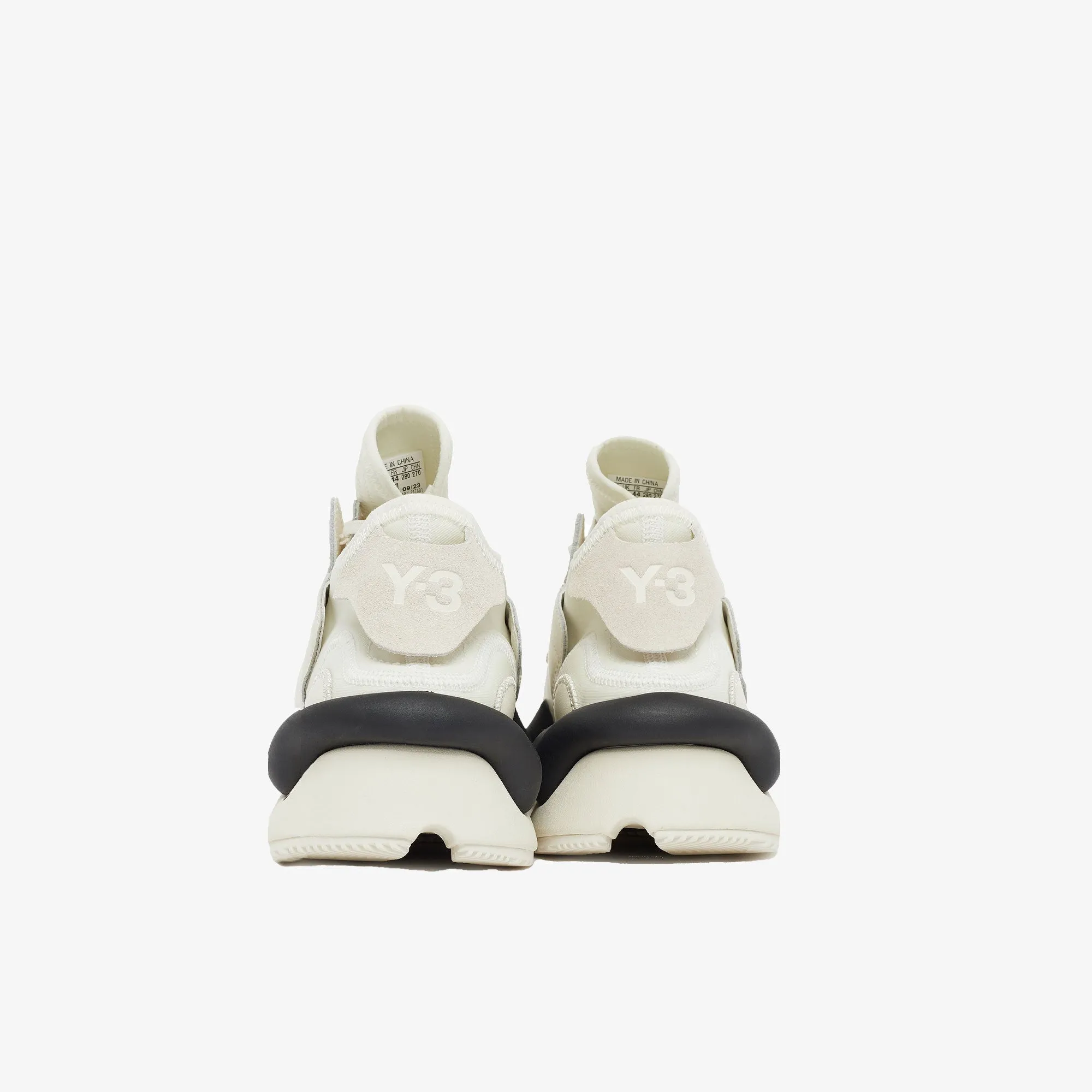 Y-3 | KAIWA  { WHITE/OFF WHITE/BLACK