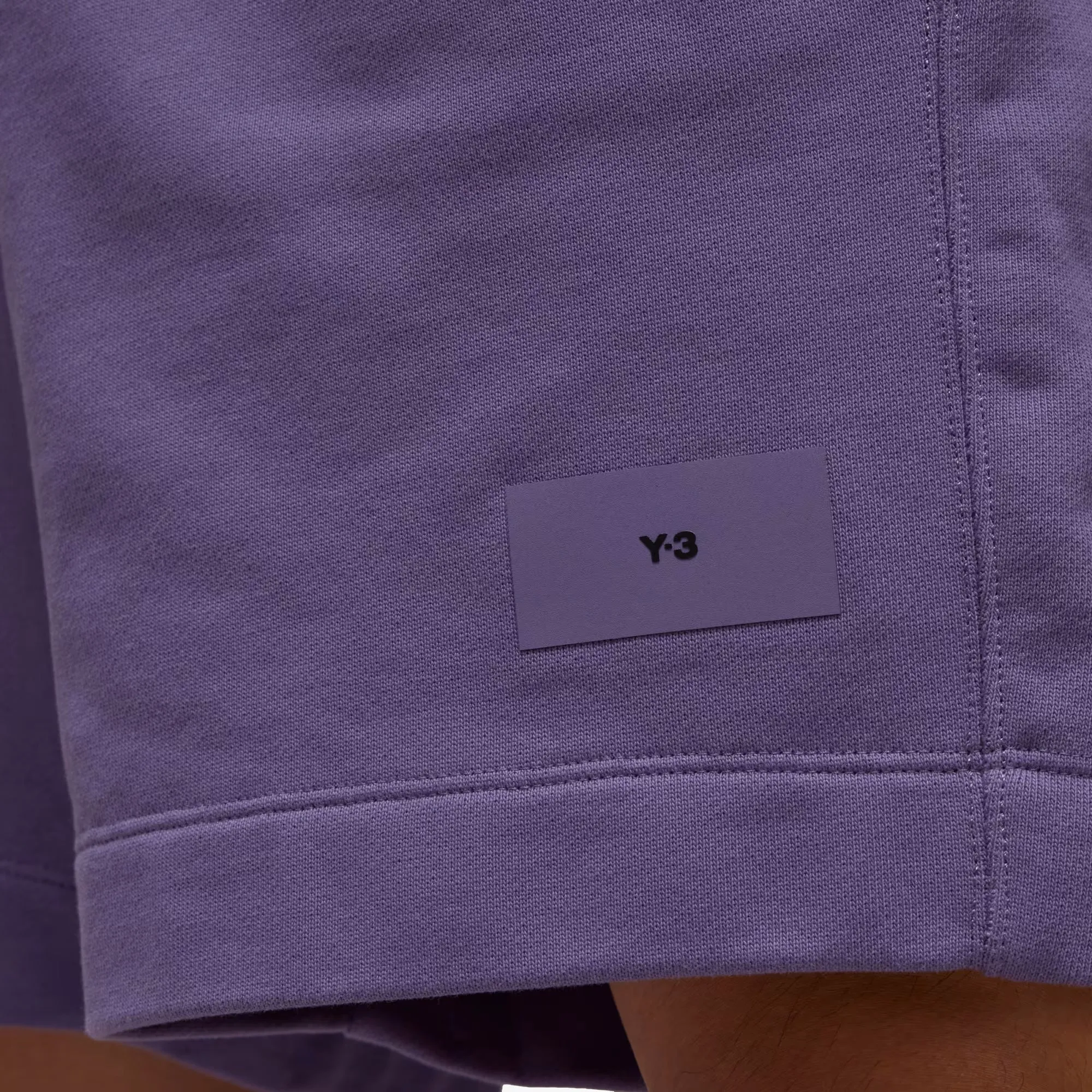 Y-3 | ORGANIC COTTON TERRY SHORTS  { TECH PURPLE