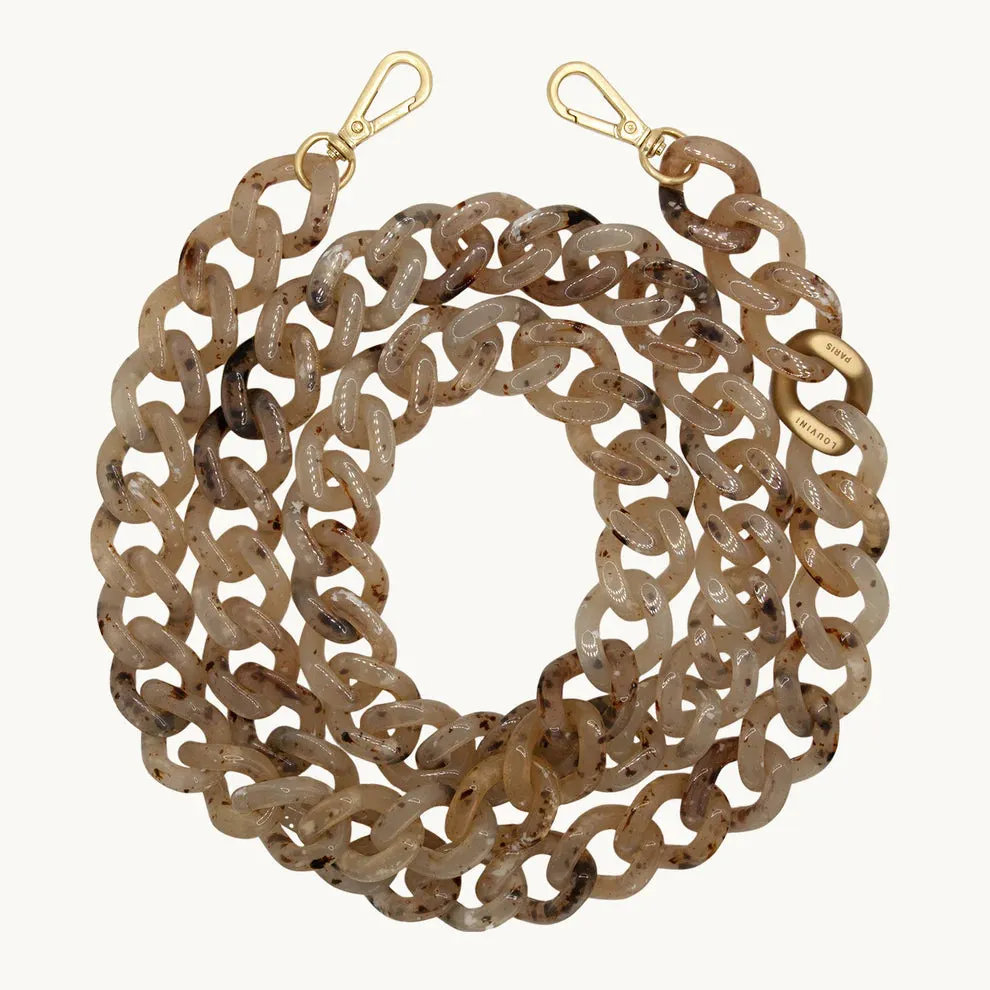 Zoe Chain (Beige Tortoiseshell)